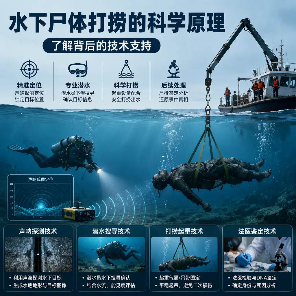郴州水下尸体打捞的科学原理，了解背后的技术支持